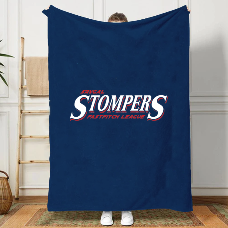 Stompers Blanket (Gray or Blue)