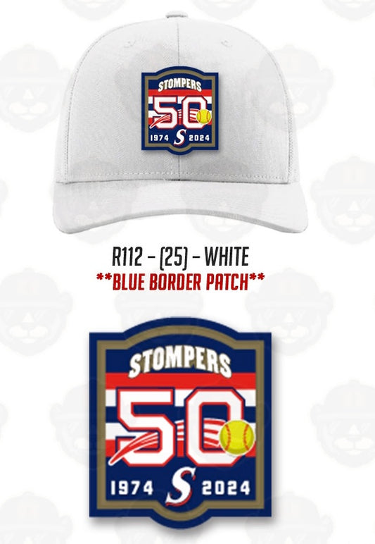 Trucker Hat (White) With Patch
